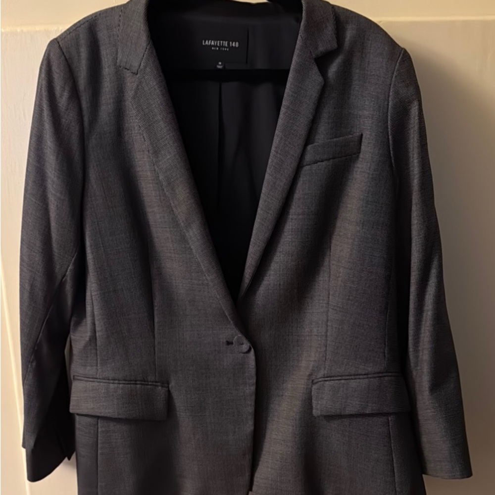 Lafayette 148 New York Gray Blazer for Women